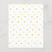 Papier Little Lion C'est un garçon Aquarelle Bleu Prédict (Dos)