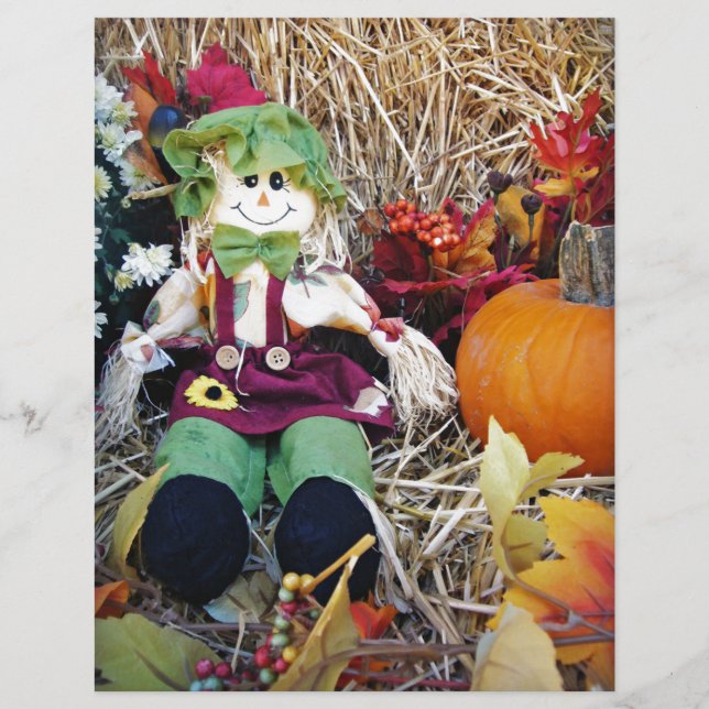 Papier Little Miss Scarecrow (Devant)