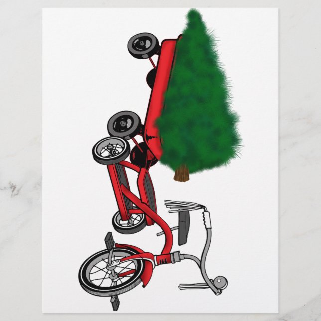 Papier livraison d'arbre de noël (Devant)