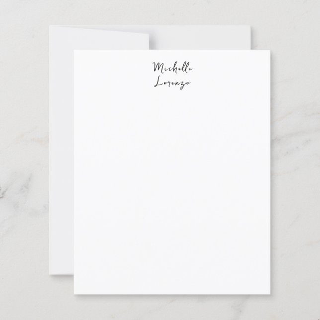 Papier Livre blanc simple et moderne professionnel (Devant)