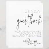 Papier Livre d'invité tout simplement pittoresque (Devant / Derrière)