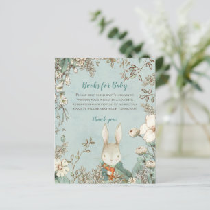 Papier Livres Bunny Budget Pour Boîtier Baby shower