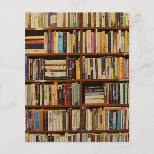 Papier Livres dans la bibliothèque (Devant)