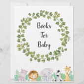 Papier Livres Safari pour Baby Poster (Devant)