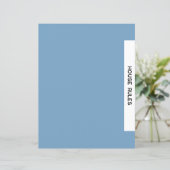 Papier Location de vacances Classeur de bienvenue - Sujet (Debout devant)