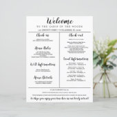 Papier Location de vacances Guide de bienvenue Règles de (Debout devant)