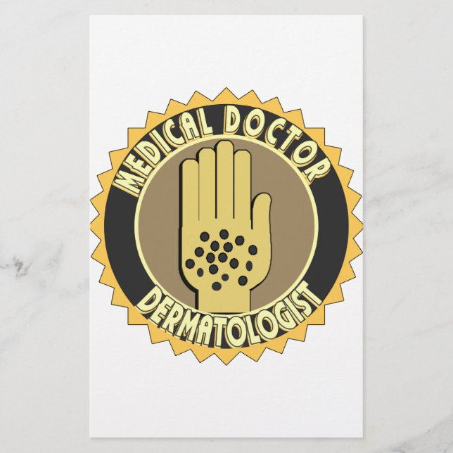 Papier LOGO de dermatologue (Devant)