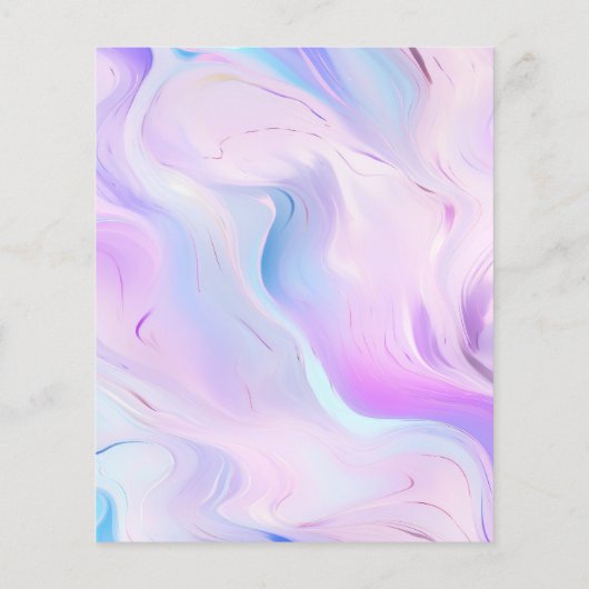 Papier Logo de l'entreprise Holographique violet qr code (Dos)