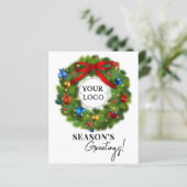 Papier Logo d'entreprise de Bonnes Fêtes budgétaires (Debout devant)