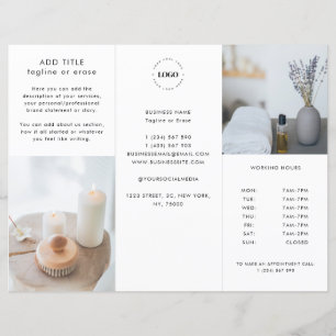 Papier Logo d'entreprise personnalisé et liste de prix Br
