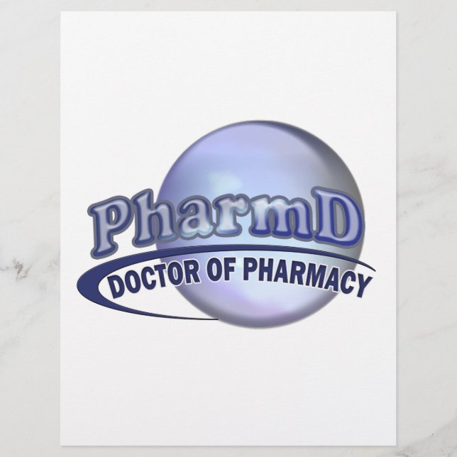PAPIER LOGO - DOCTEUR OF PHARMACY (Devant)