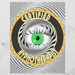 PAPIER LOGO HYPNOTHÉRAPEUTIQUE CERTIFIÉ