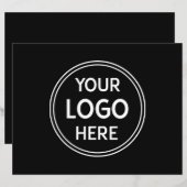 Papier Logo Marque sur Mesure pour Votre (Devant / Derrière)