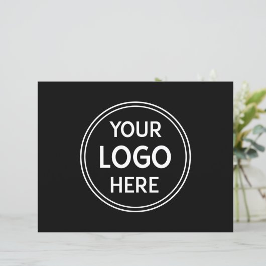 Papier Logo Marque sur Mesure pour Votre (Debout devant)
