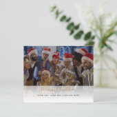 Papier Logo photo de la société Budget Joyeux Noël (Debout devant)