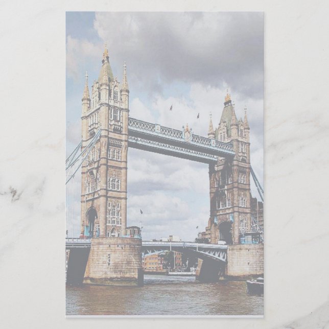 Papier London Bridge (Devant)