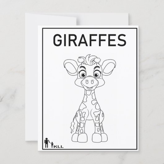 Papier long cerf (Devant)