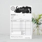 Papier Longue liste des femmes de cheveux noirs (Debout devant)