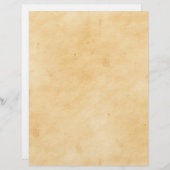 Papier Look Old Parchment Background (Devant / Derrière)
