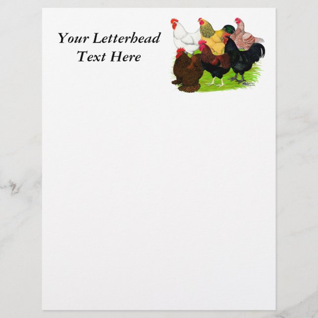 Papier Lourd ajout de coq (Devant)