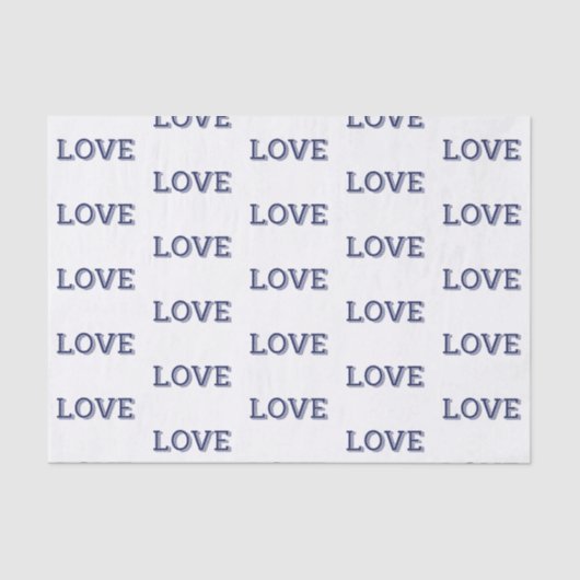 Papier LOVE (Voorkant)