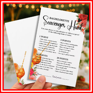 Papier Love at First Spritz Citrus Bachelorette Hunt Game