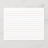 Papier Love Is Brewing Bridal Shower Recipe Card (Dos)