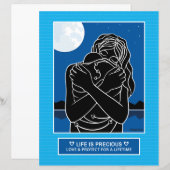 Papier Love & Protect 1_Flat Paper Sheet 8.5"x11" (Devant / Derrière)