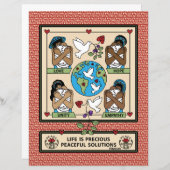 Papier Love & Protect 1_Flat Paper Sheet 8.5"x11" (Devant / Derrière)