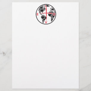 Papier LoveHearts316 - fond blanc