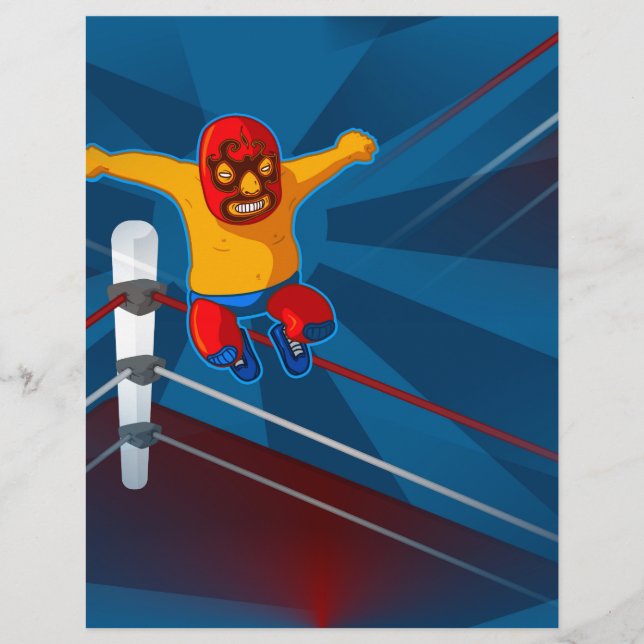 Papier luchador (Devant)