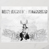 Papier Lughnasadh Bénédictions Céltic Wicca Coloriage Pap (Devant)