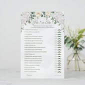 Papier Lui ou elle mignonne jeu Mariage Imprimable (Debout devant)