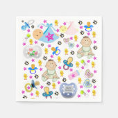 Papier luiers, binky Pacifiers Servet (Voorkant)