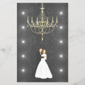 Papier Lumières or/noir (Dos)