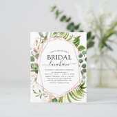 Papier Luncheon de Baby Shower de Fiançailles sur Budget (Debout devant)