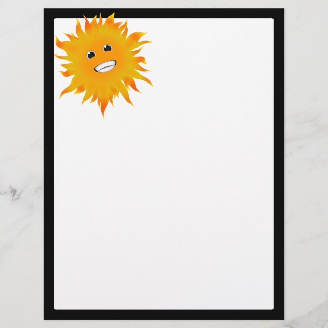 Papier M. Happy Sunshine (Devant)