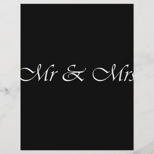 Papier M. & Mme (Devant)