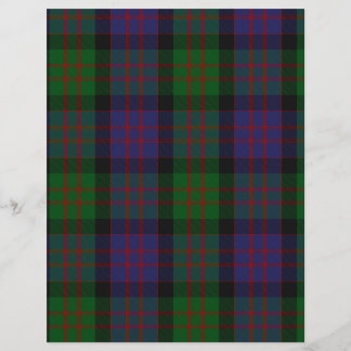 Papier MacDonald Clan Tartan