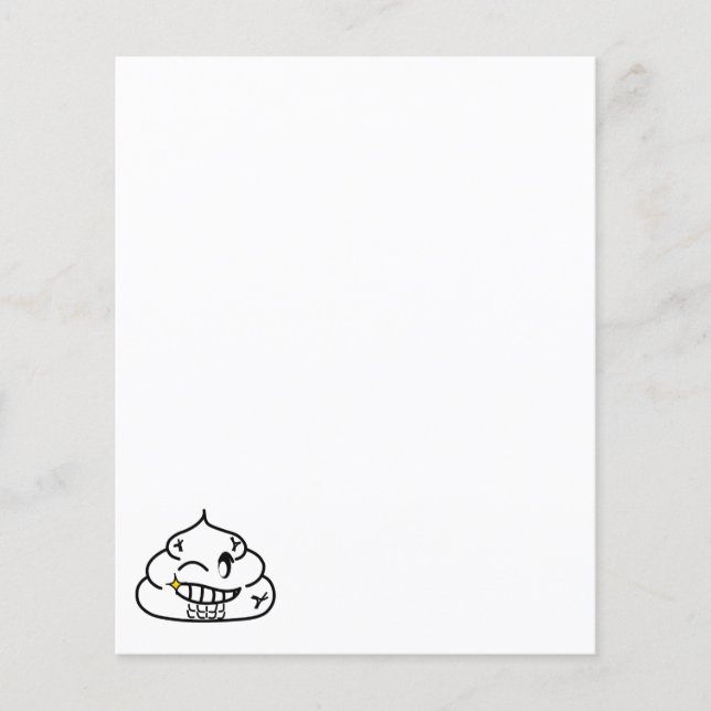 Papier Macho Poop - Brootsch le PooPoo (Devant)