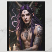 Papier Magie de bougie double impression (Dos)