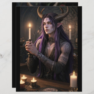 Papier Magie de bougie double impression