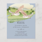 Papier Magnifique mariage de hiboux (Devant)