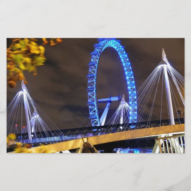 Papier Magnifique ! Millennium Wheel Londres (Devant)
