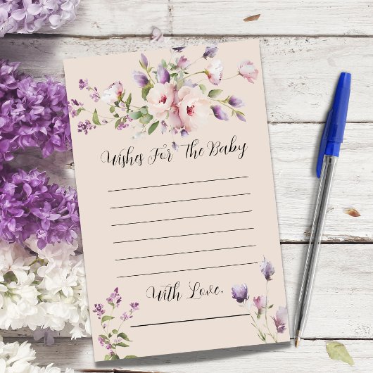 Papier Magnolia Lavender Souhaite Pour Le Jeu De Baby sho