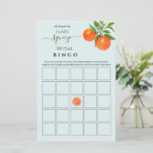 Papier Main Squeeze Fête des mariées Bingo (Debout devant)