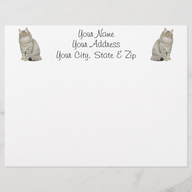 Papier Maine Coon (Devant)