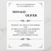 Papier Mains d'un couple de Mariages gais avec anneaux (Dos)