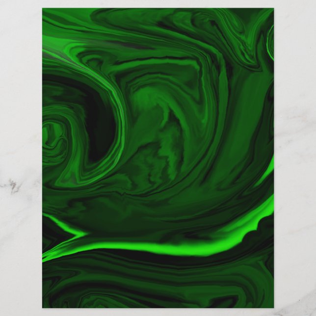Papier malachite vert texture (Devant)