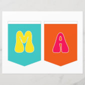 Papier Maligayang Kaarawan MA Bannière (Devant)